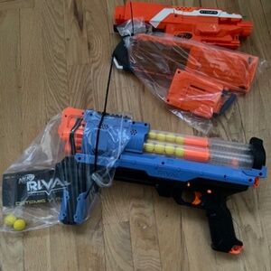 Nerf Guns - Stryfe + Rival - set of 2